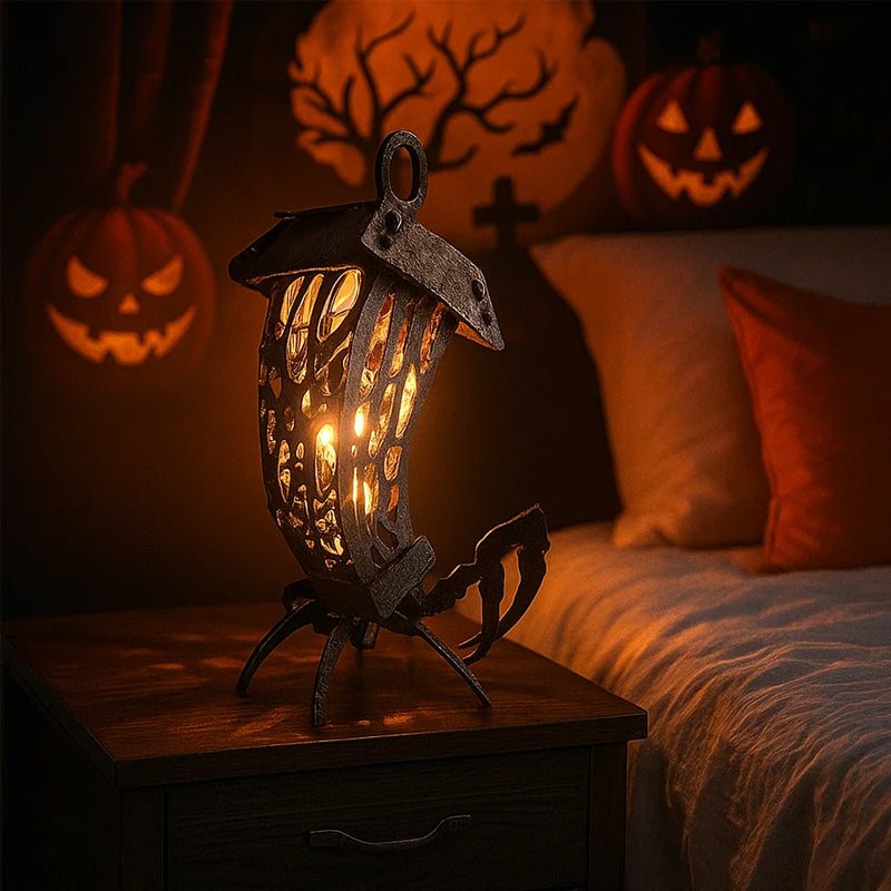 Halloween Creepy Spider Lamp