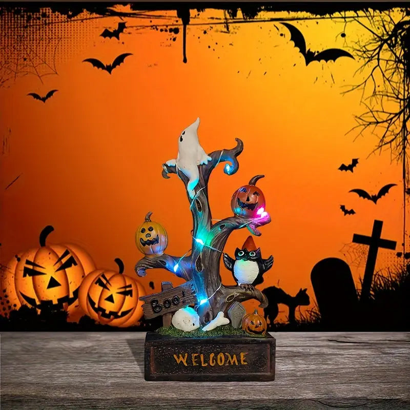 ๐๐ป Haunted Hollow Welcome Tree โ The Friendly Fright that Greets You Right!