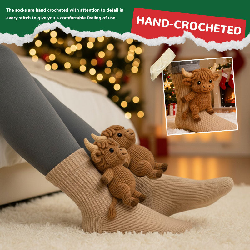🎅Christmas Sale 49% Off 🎄3D Knit Animal Socks