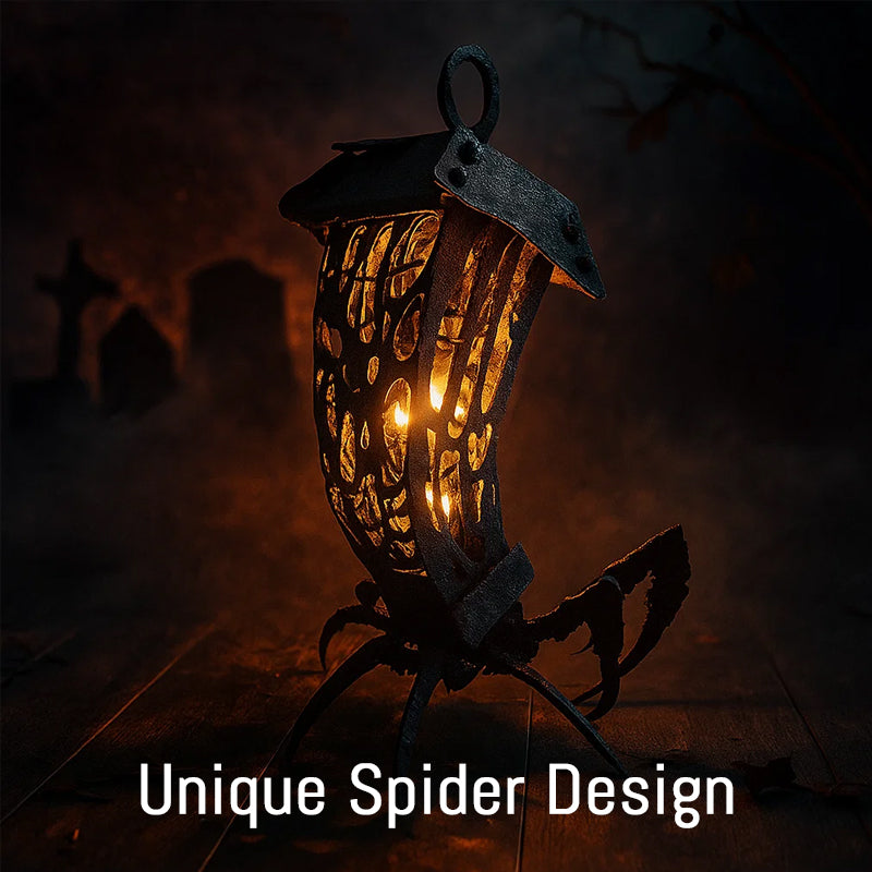 Halloween Creepy Spider Lamp