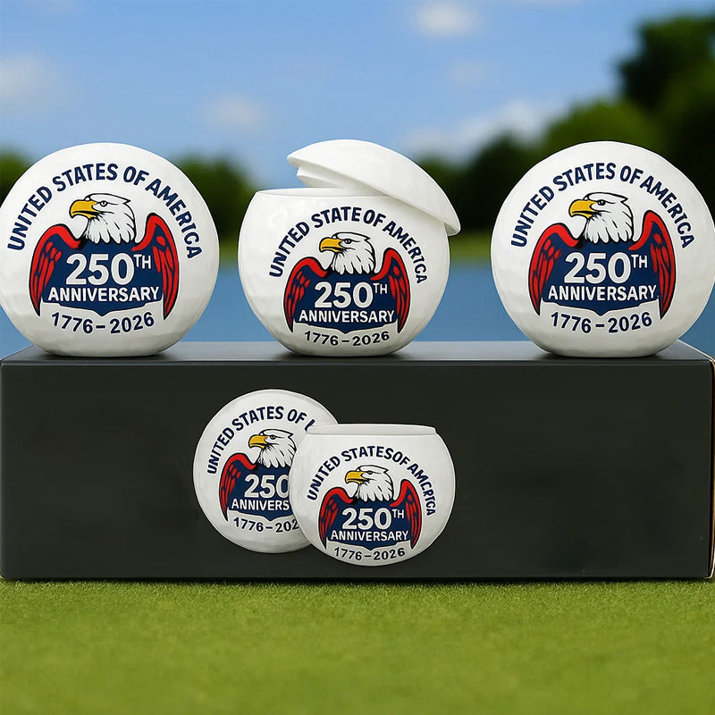 ๐ฆ
United States 250th Anniversary Eagle Golf Ball Shot Glass
