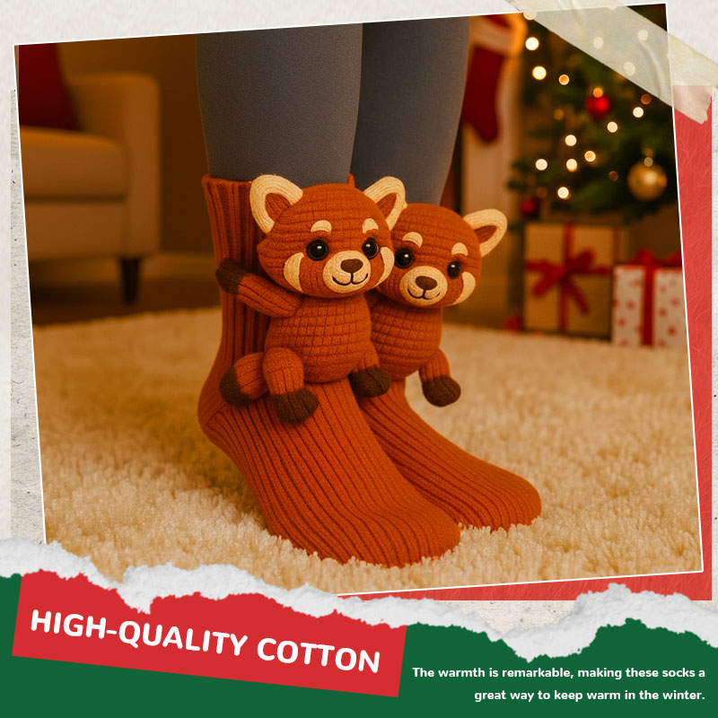🎅Christmas Sale 49% Off 🎄3D Knit Animal Socks