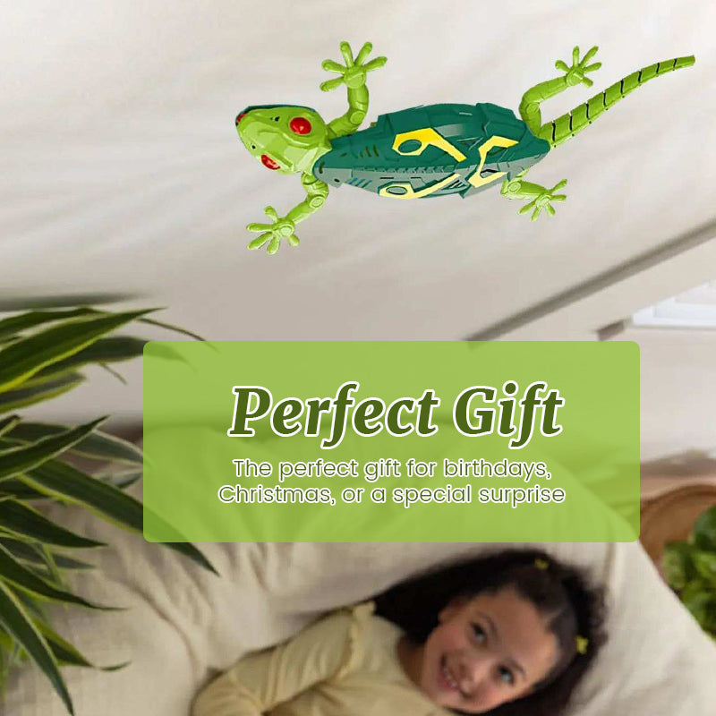 Infrared Wall-Climbing Gecko RC Toy with Lights 🦎✨