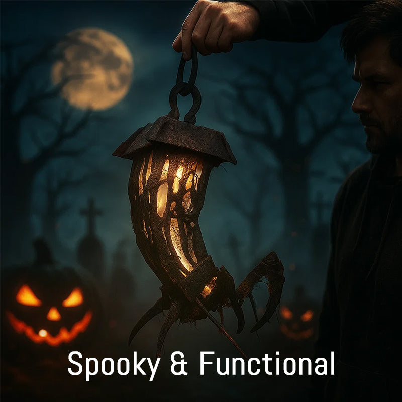 Halloween Creepy Spider Lamp