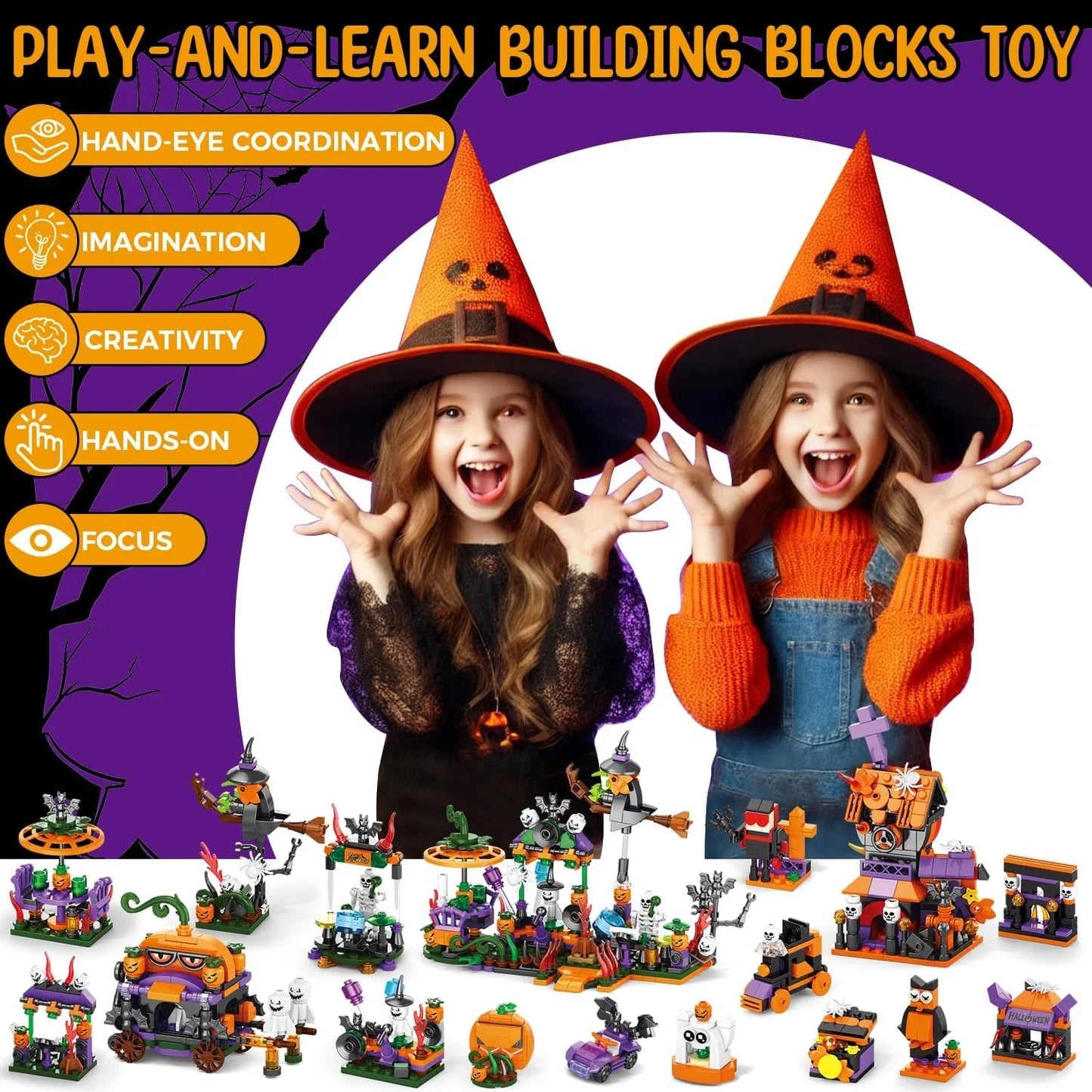 👻Halloween Building Block Blind Box