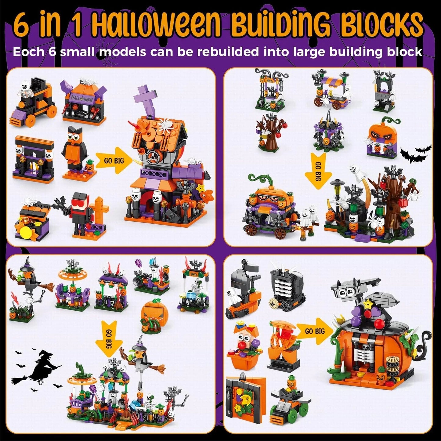 👻Halloween Building Block Blind Box
