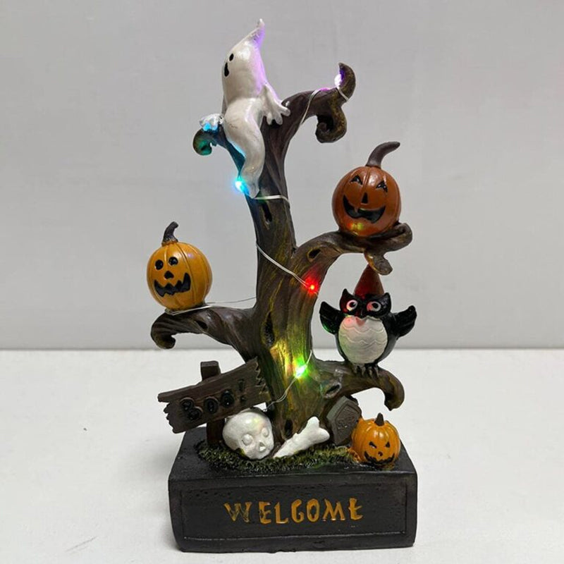 ๐๐ป Haunted Hollow Welcome Tree โ The Friendly Fright that Greets You Right!