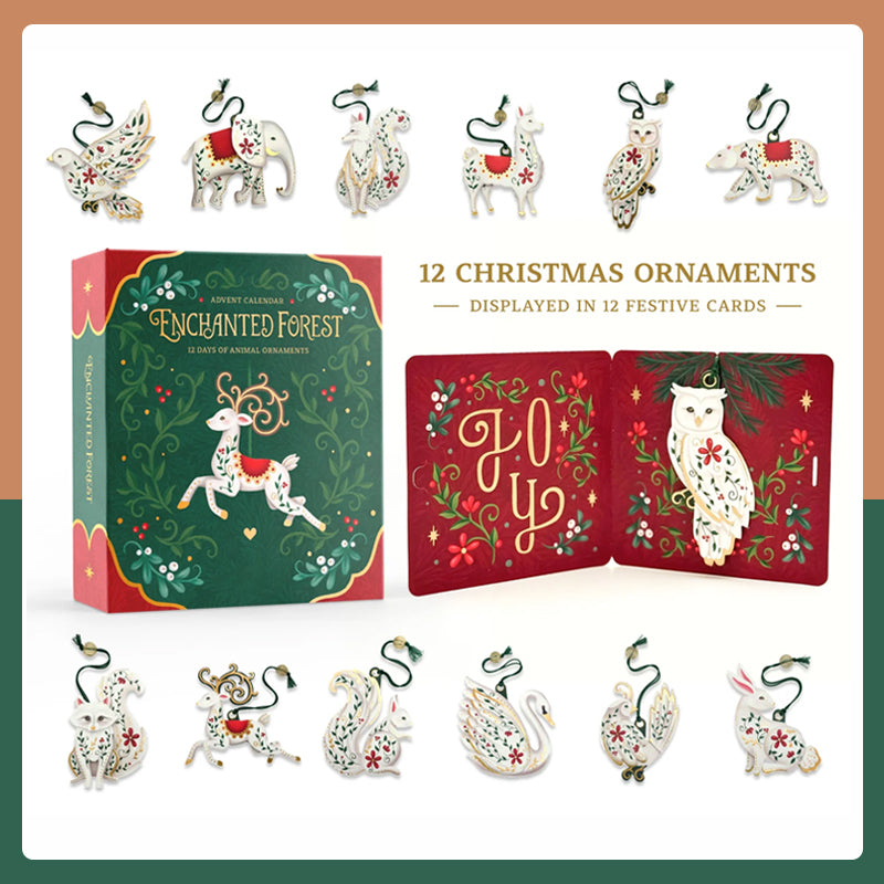 ✨ Christmas Ornament Set – 12 Magical Paper Treasures ✨