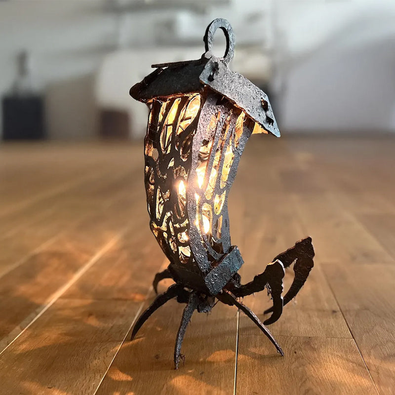 Halloween Creepy Spider Lamp