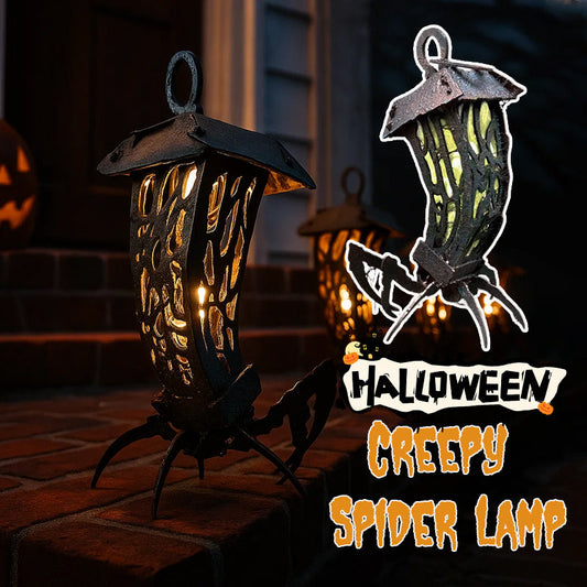 Halloween Creepy Spider Lamp