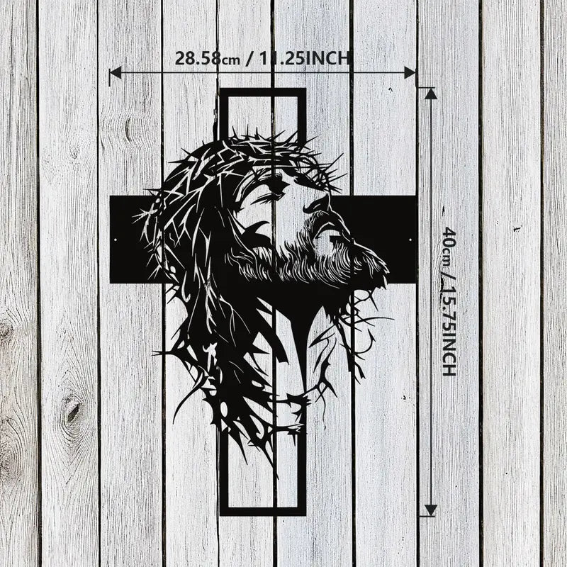 ✝️ Crown of Faith Wall Art